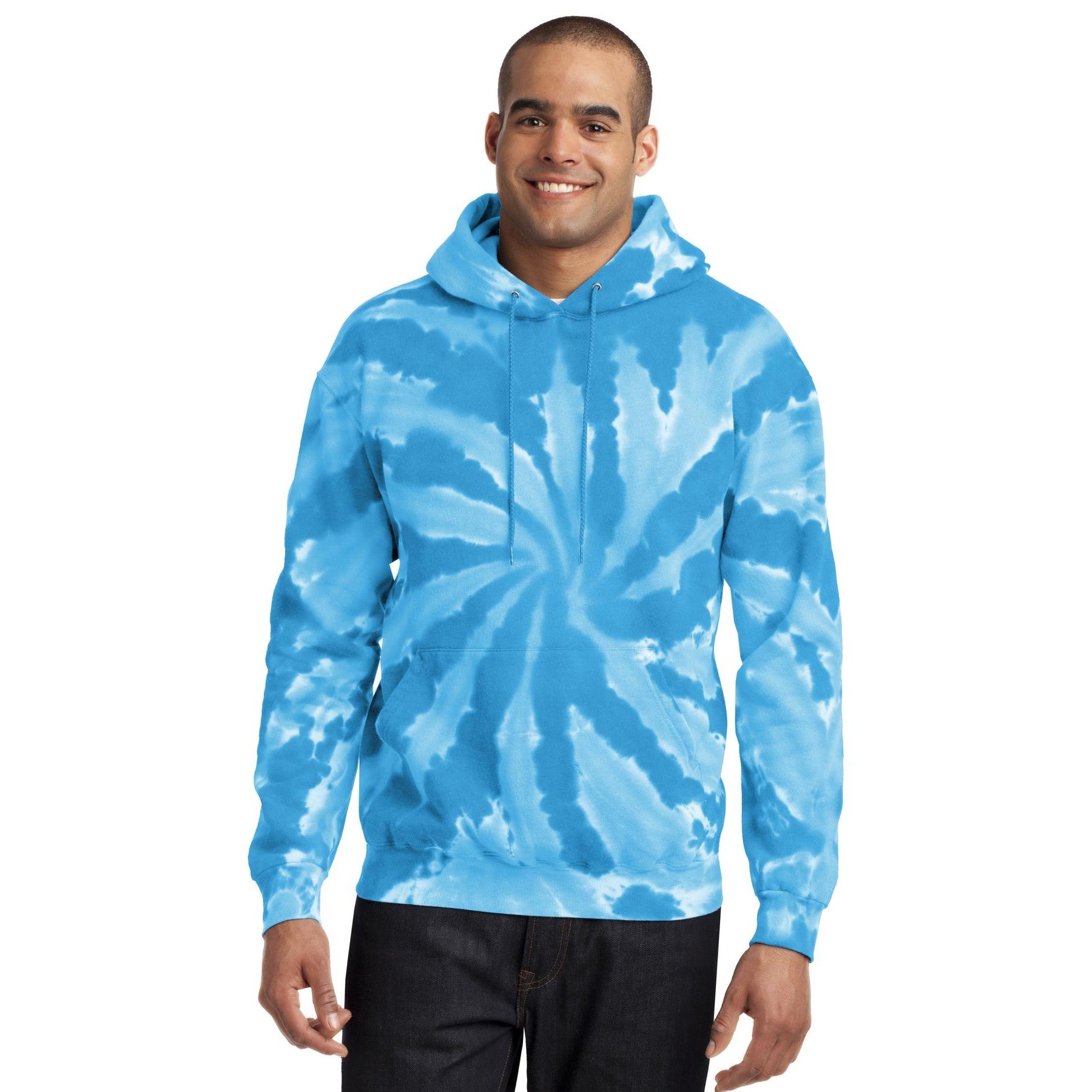 Port & Company-Port & Company® Tie-Dye Pullover Hooded Sweatshirt. PC146-MedTech-11